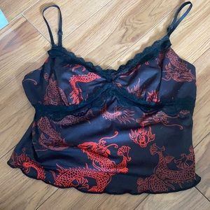Shein medium lace tank.